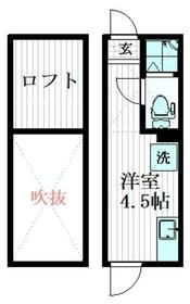 リアナ上石神井アパートメント 2階 ワンルーム 賃貸物件詳細