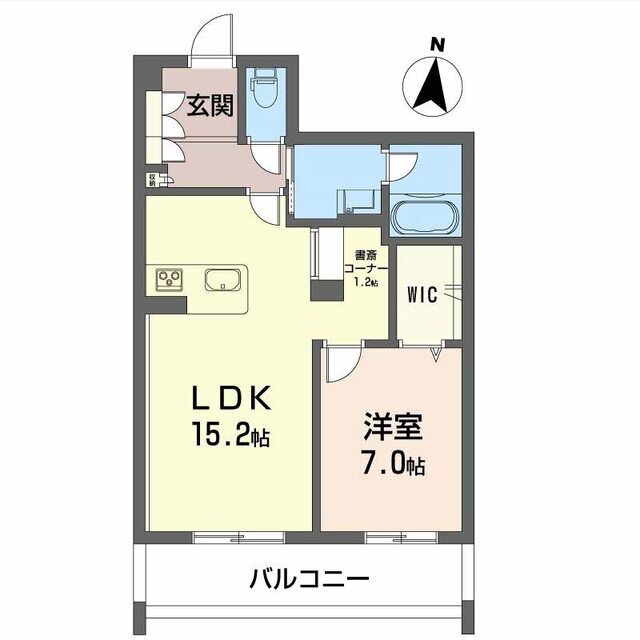 愛媛県松山市竹原２ 土橋駅 1LDK マンション 賃貸物件詳細