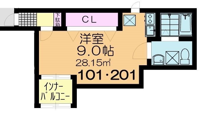 千葉県松戸市竹ケ花 松戸駅 ワンルーム アパート 賃貸物件詳細