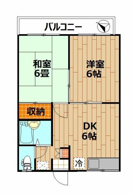 神奈川県横浜市鶴見区矢向３ 尻手駅 2DK アパート 賃貸物件詳細