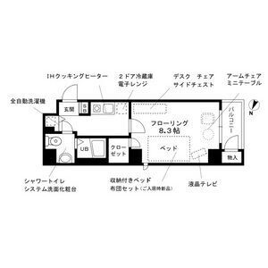 東京都台東区駒形１ 蔵前駅 1K マンション 賃貸物件詳細