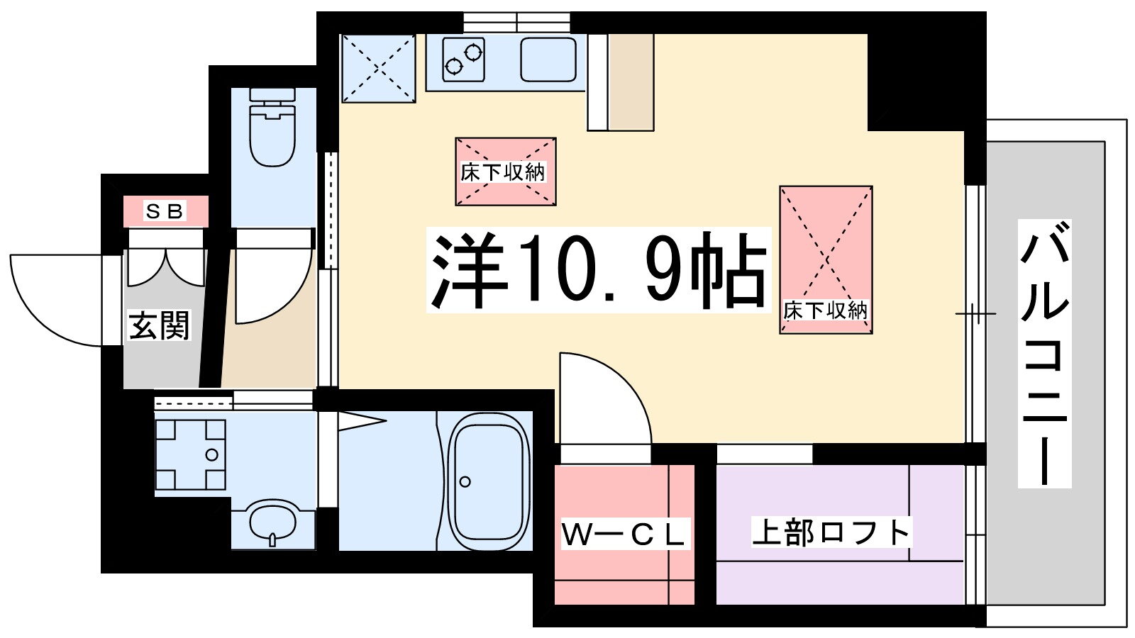 ドルチェヴィータ新大阪 5階 ワンルーム 賃貸物件詳細