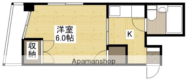 広島県広島市安佐南区相田１ 毘沙門台駅 1K マンション 賃貸物件詳細