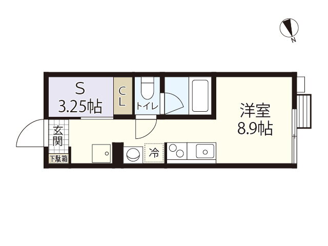 広島県広島市佐伯区五日市中央３ 楽々園駅 ワンルーム アパート 賃貸物件詳細
