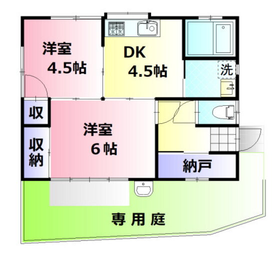 広島県広島市東区戸坂山根２ 戸坂駅 2SDK 一戸建て 賃貸物件詳細