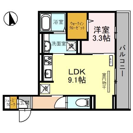 群馬県高崎市飯塚町 高崎問屋町駅 1LDK アパート 賃貸物件詳細