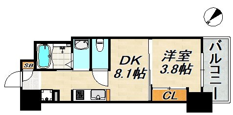 兵庫県神戸市長田区庄田町４ 新長田駅 1DK マンション 賃貸物件詳細