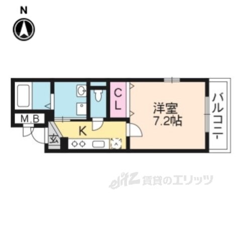 京都府京都市南区上鳥羽堀子町 上鳥羽口駅 1K マンション 賃貸物件詳細