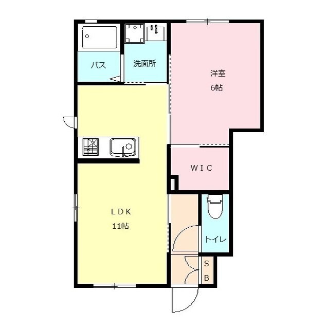 群馬県北群馬郡吉岡町大字大久保 群馬総社駅 1LDK アパート 賃貸物件詳細