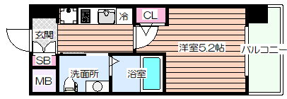 大阪府大阪市淀川区木川東２ 西中島南方駅 1K マンション 賃貸物件詳細