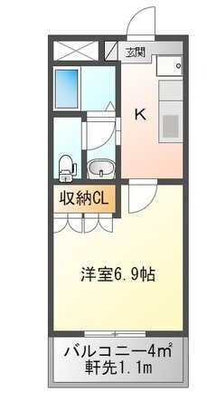 福島県福島市松川町関谷字並木 金谷川駅 1K アパート 賃貸物件詳細