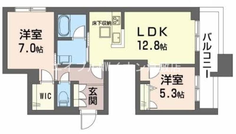 岡山県総社市総社 服部駅 2LDK マンション 賃貸物件詳細