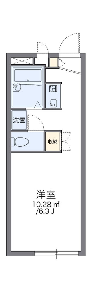 東京都立川市砂川町２ 武蔵砂川駅 1K アパート 賃貸物件詳細