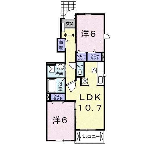 静岡県袋井市天神町２ 袋井駅 2LDK アパート 賃貸物件詳細