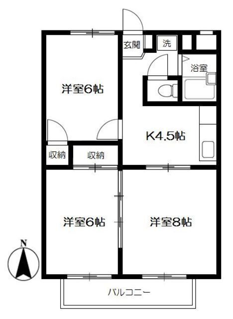 神奈川県川崎市中原区下小田中３ 武蔵中原駅 3K マンション 賃貸物件詳細