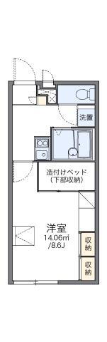 徳島県徳島市論田町本浦中 徳島駅 1K アパート 賃貸物件詳細