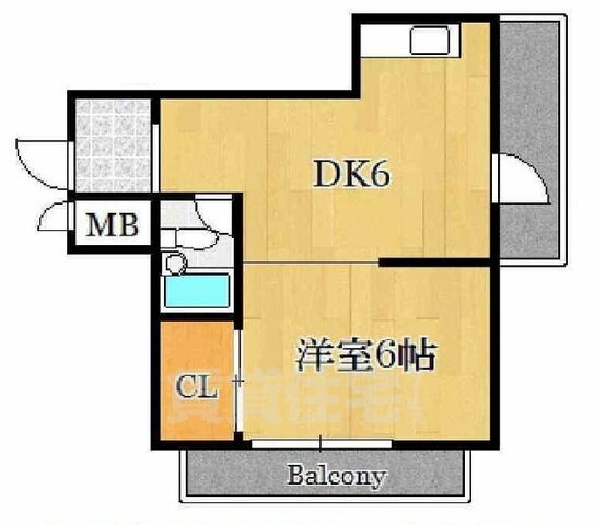 大阪府大阪市東淀川区小松１ 上新庄駅 1DK マンション 賃貸物件詳細