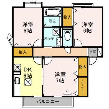 富山県富山市山室 大泉駅 3DK アパート 賃貸物件詳細