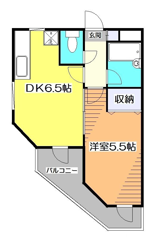 東京都小平市花小金井６ 花小金井駅 1DK マンション 賃貸物件詳細