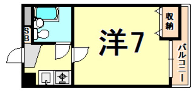 兵庫県西宮市大森町 西宮北口駅 1K アパート 賃貸物件詳細