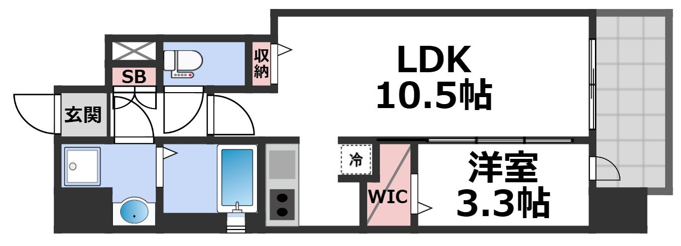 大阪府大阪市都島区都島本通３ 都島駅 1LDK マンション 賃貸物件詳細