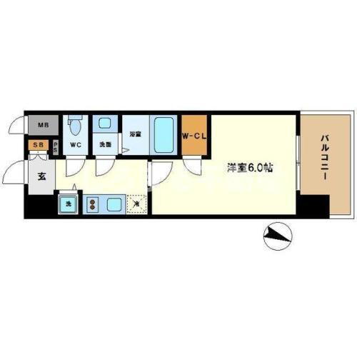 大阪府大阪市西区江戸堀２ 肥後橋駅 1K マンション 賃貸物件詳細