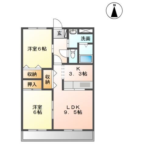 宮城県石巻市新成２ 渡波駅 2LDK マンション 賃貸物件詳細