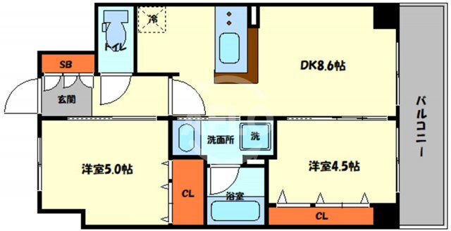 大阪府大阪市浪速区大国２ 大国町駅 2DK マンション 賃貸物件詳細