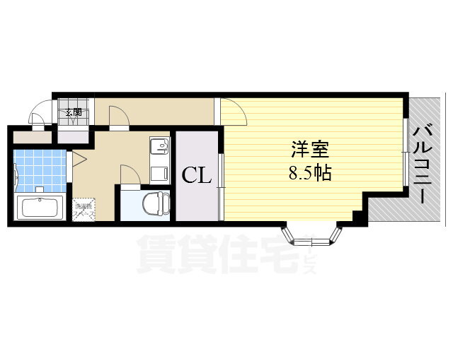 大阪府高槻市津之江町１ 高槻駅 1K マンション 賃貸物件詳細