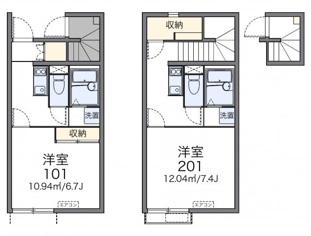 茨城県つくばみらい市絹の台２ 小絹駅 1K アパート 賃貸物件詳細
