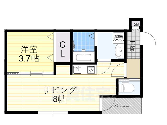 大阪府大阪市平野区加美正覚寺２ 新加美駅 1LDK アパート 賃貸物件詳細