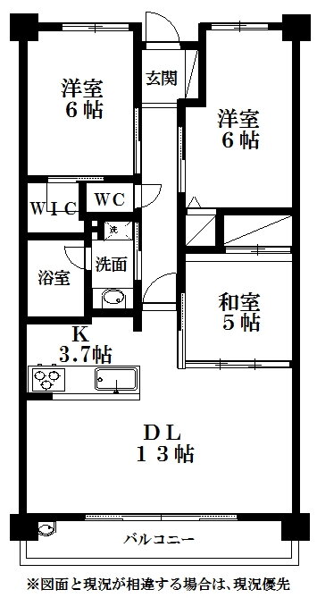 静岡県浜松市中央区曳馬６ 曳馬駅 3LDK マンション 賃貸物件詳細
