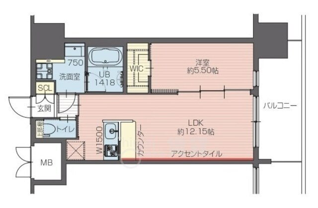 大阪府大阪市西区本田２ 九条駅 1LDK マンション 賃貸物件詳細