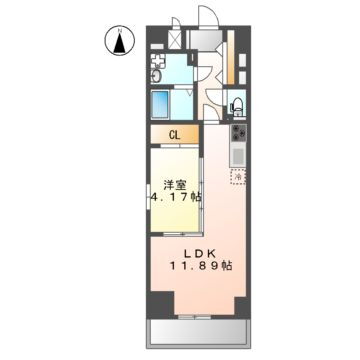 愛知県名古屋市北区大曽根４ 平安通駅 1LDK マンション 賃貸物件詳細