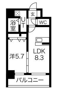 福岡県福岡市中央区高砂１ 渡辺通駅 1LDK マンション 賃貸物件詳細