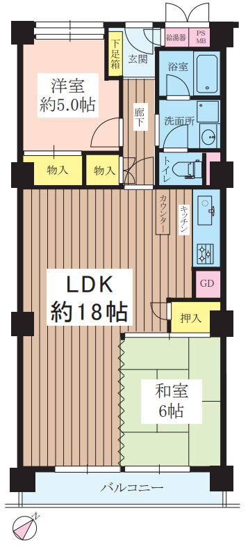 大阪府吹田市山田西４ 山田駅 2LDK マンション 賃貸物件詳細