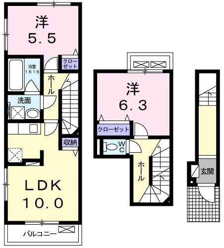 兵庫県神戸市西区玉津町田中 明石駅 2LDK アパート 賃貸物件詳細