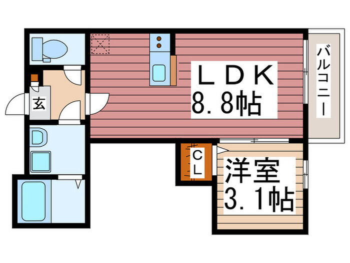 埼玉県三郷市新和１ 三郷中央駅 1LDK アパート 賃貸物件詳細
