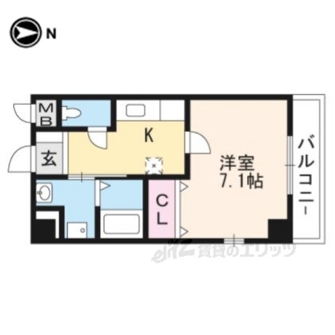 京都府亀岡市篠町広田１ 馬堀駅 1K アパート 賃貸物件詳細