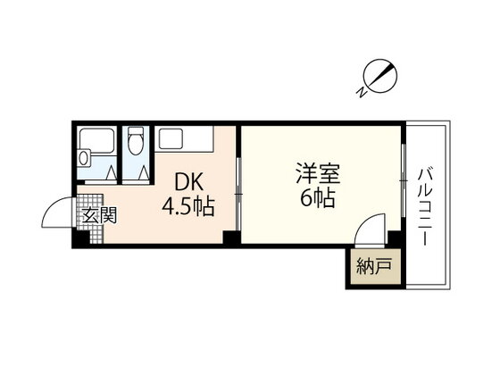 広島県広島市西区己斐本町２ 西広島駅 1DK マンション 賃貸物件詳細