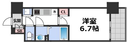 大阪府大阪市阿倍野区松崎町３ 文の里駅 1K マンション 賃貸物件詳細