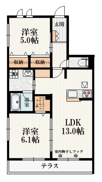 東京都武蔵村山市神明３ 上北台駅 2LDK マンション 賃貸物件詳細