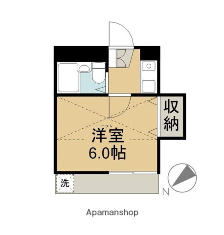 三重県四日市市十七軒町 四日市駅 1K アパート 賃貸物件詳細