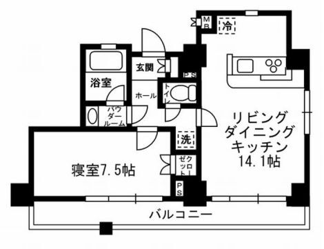 東京都中央区月島３ 月島駅 1LDK マンション 賃貸物件詳細