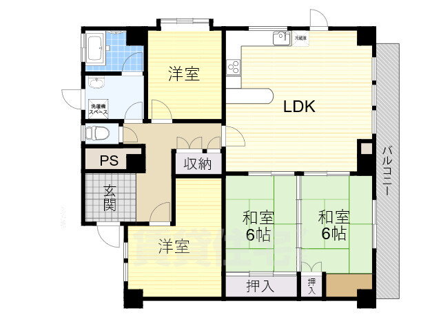 コーポエクセル１ 1階 4LDK 賃貸物件詳細