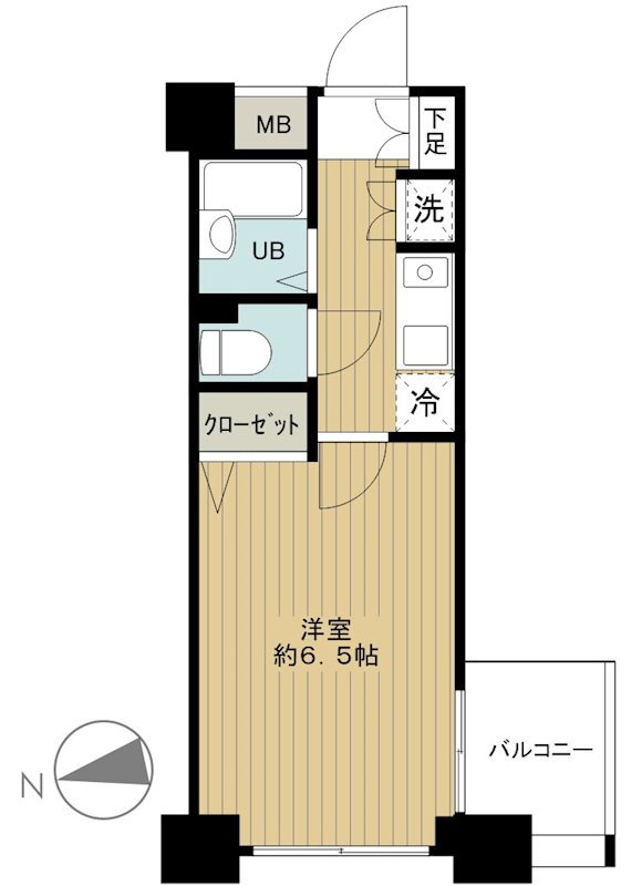 東京都文京区関口１ 江戸川橋駅 1K マンション 賃貸物件詳細