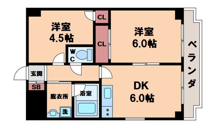 大阪府大阪市阿倍野区橋本町 昭和町駅 2DK マンション 賃貸物件詳細