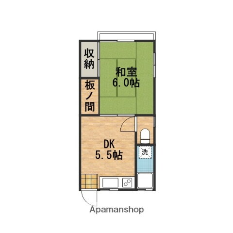 千葉県市川市高石神 下総中山駅 1DK アパート 賃貸物件詳細