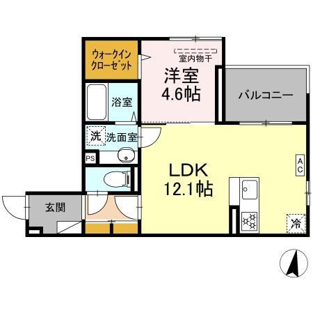 岡山県倉敷市美和１ 倉敷駅 1LDK アパート 賃貸物件詳細