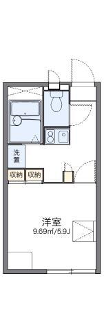 レオパレスシャルマン 2階 1K 賃貸物件詳細